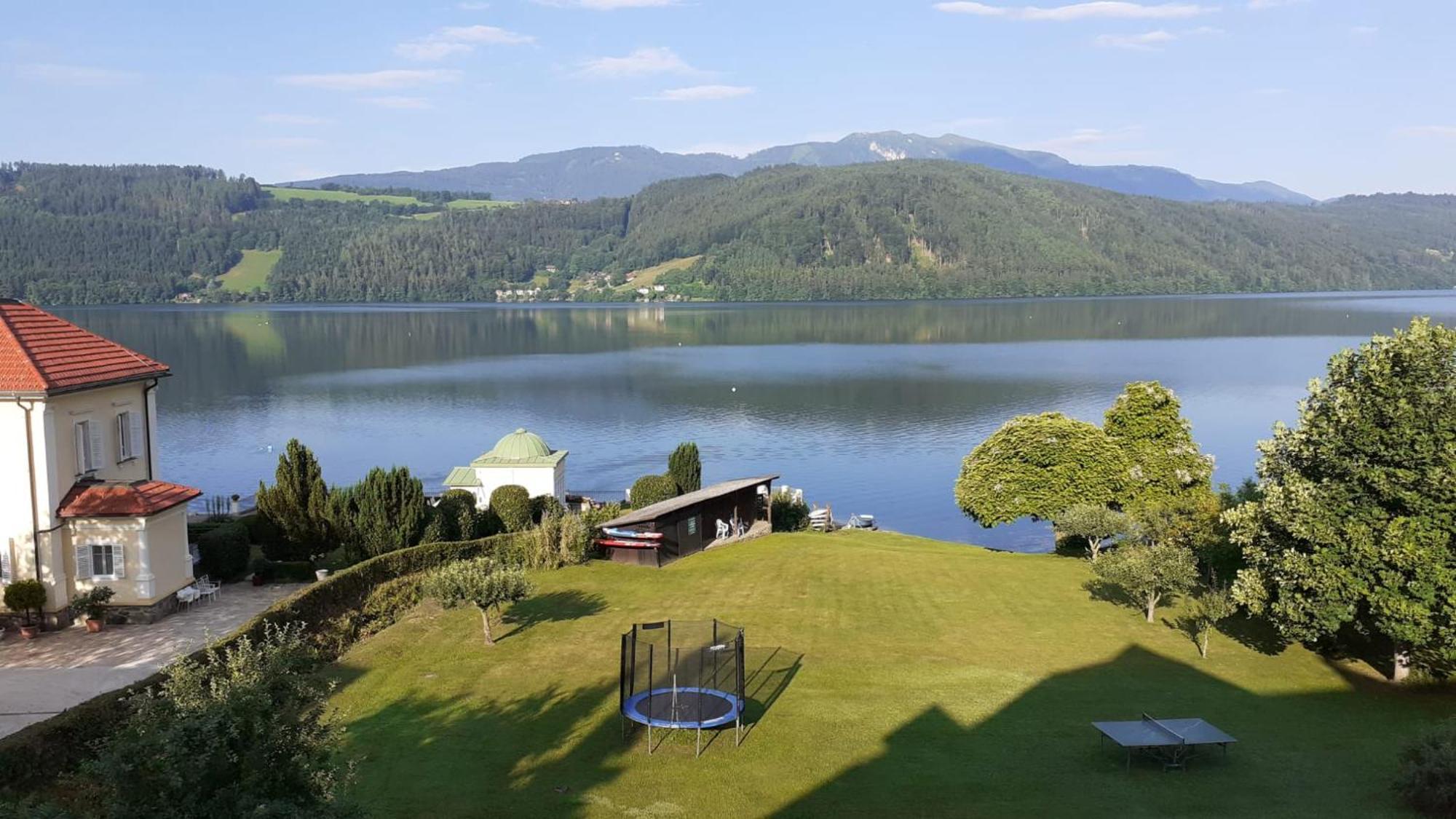 Ferienwohnungen Fischerhaus - Direkt Am See 밀슈타 외부 사진